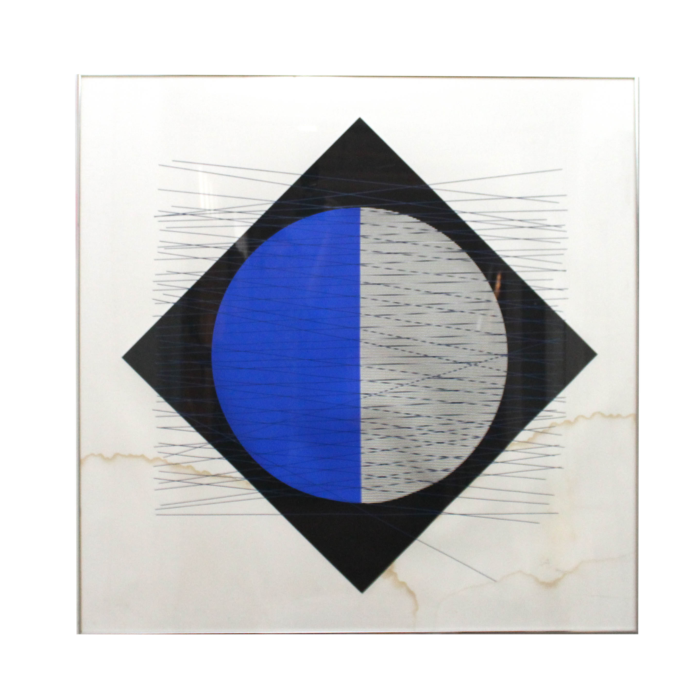 Jesus Rafael Soto Signed Limited Edition Serigraph