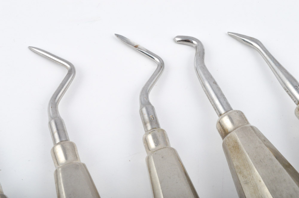 Collection of Friedman Specialty Co. Vintage Dentistry Tools