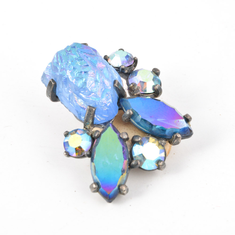 Vintage Elsa Schiaparelli Signed Costume Jewelry Set