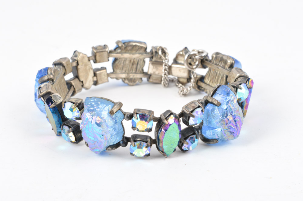 Vintage Elsa Schiaparelli Signed Costume Jewelry Set