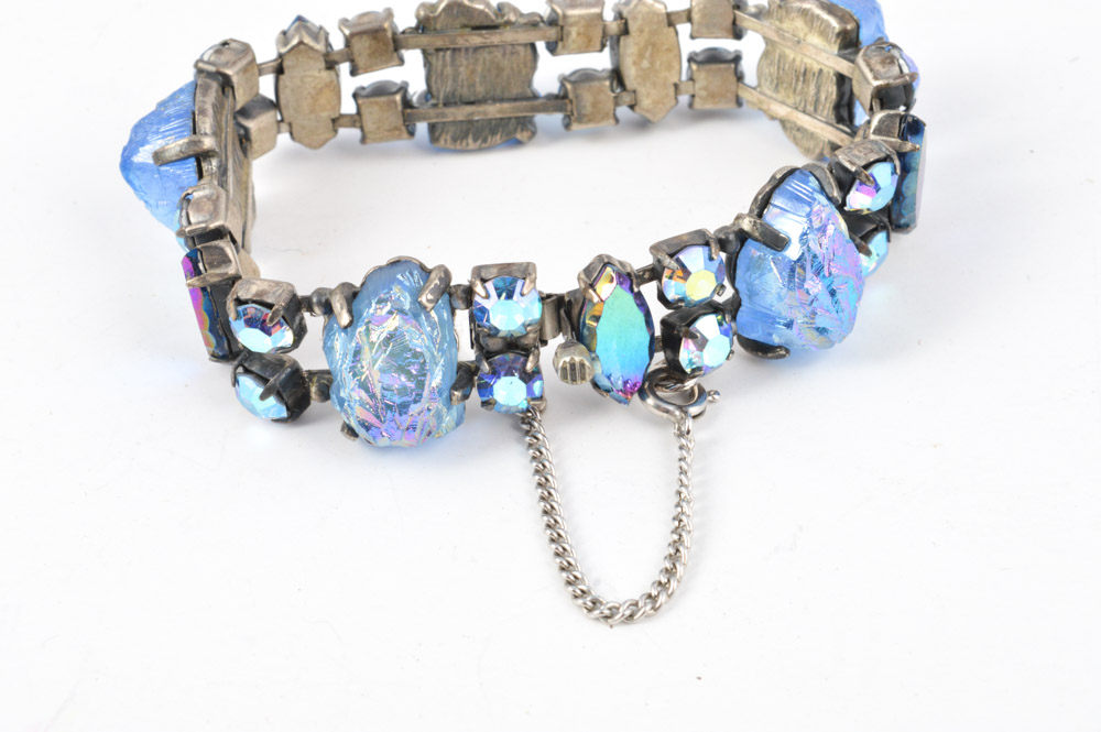 Vintage Elsa Schiaparelli Signed Costume Jewelry Set