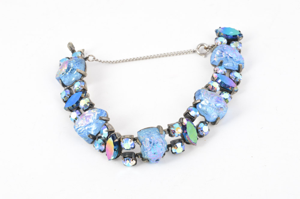 Vintage Elsa Schiaparelli Signed Costume Jewelry Set