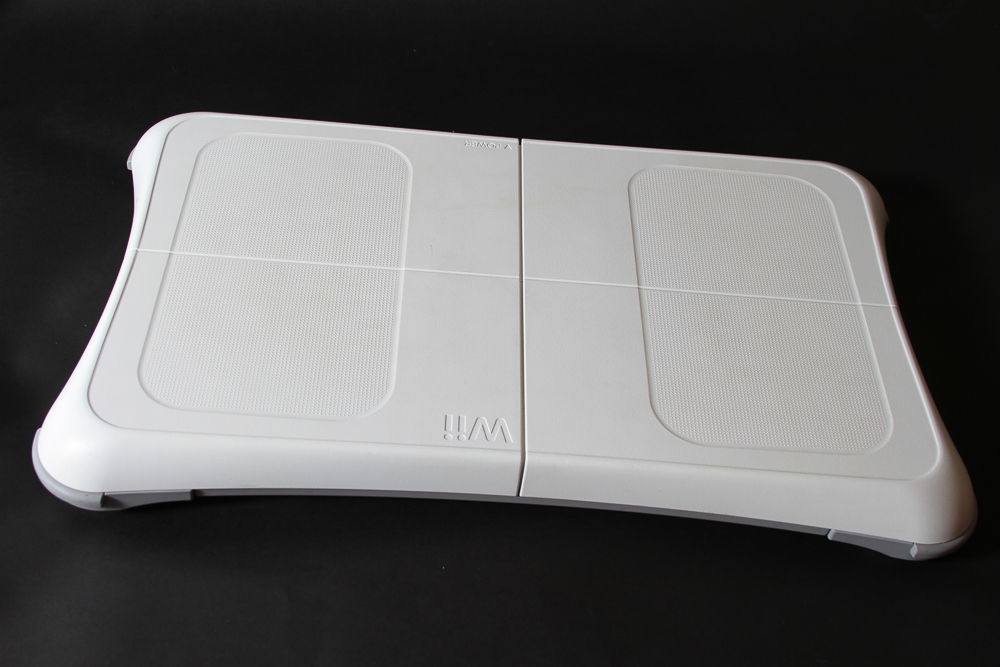 Wii Console and Wii Fit Balance Board