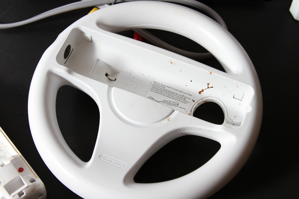 Wii Console and Wii Fit Balance Board