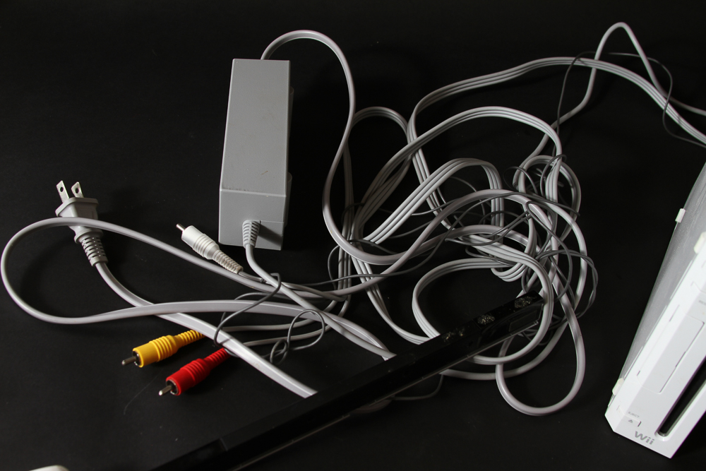 Wii Console and Wii Fit Balance Board