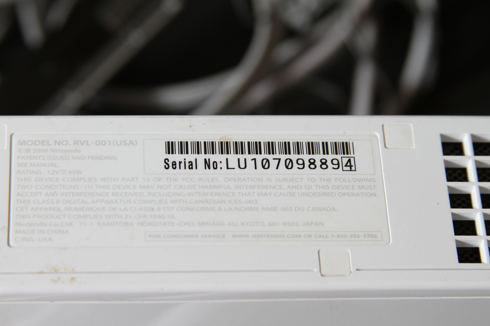 Wii Console and Wii Fit Balance Board