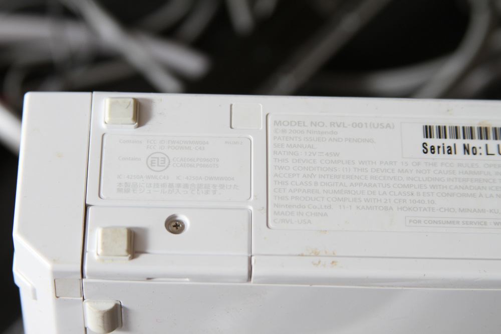 Wii Console and Wii Fit Balance Board