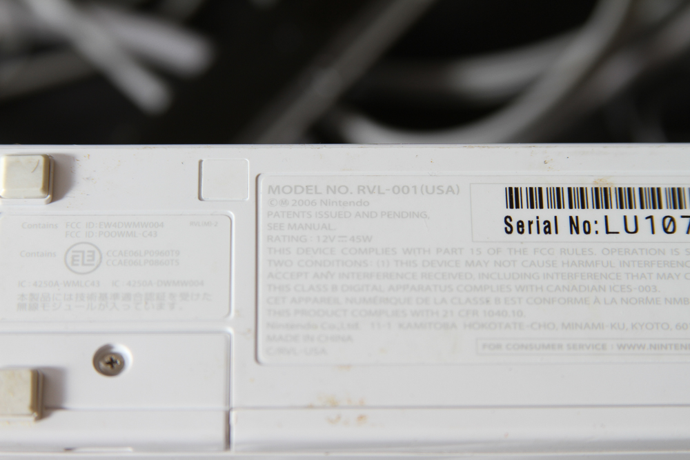 Wii Console and Wii Fit Balance Board