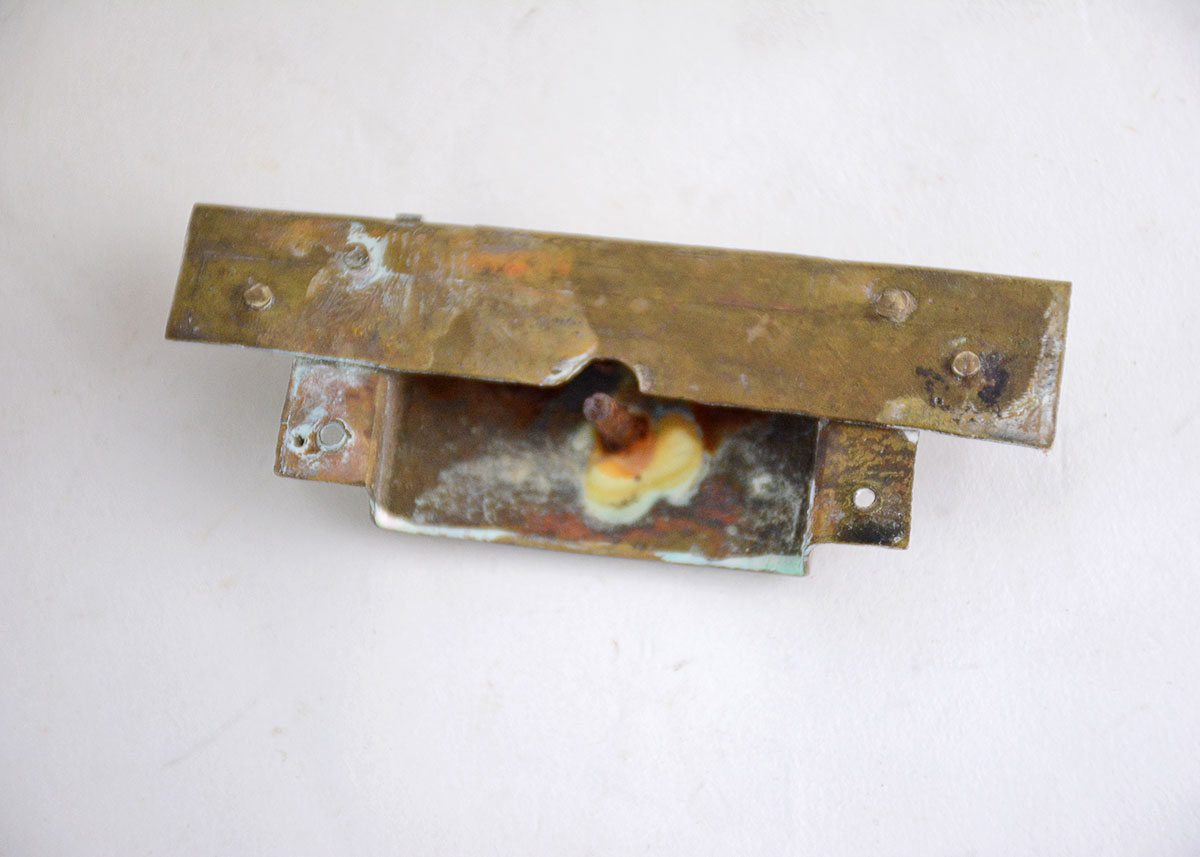 Antique Brass Jewelry Box