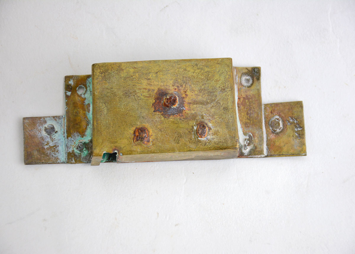 Antique Brass Jewelry Box