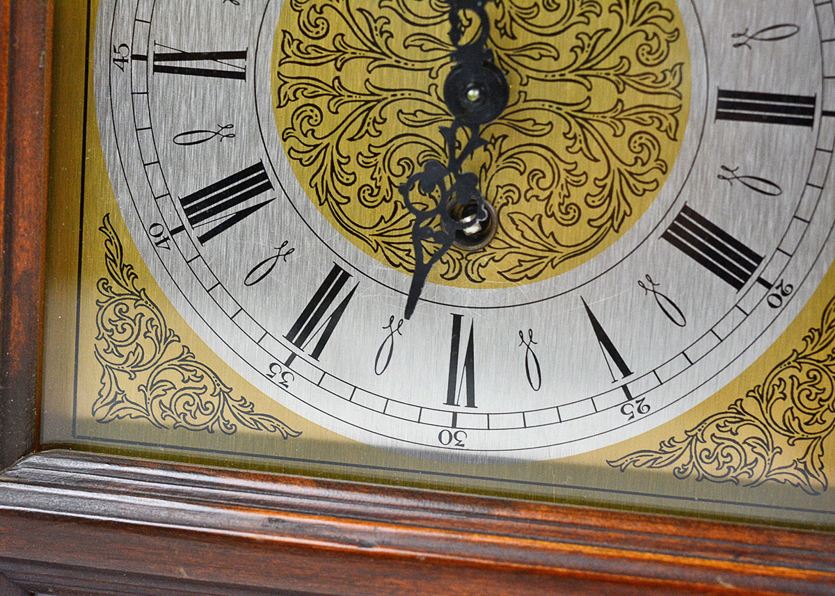 Mantel Clock with Jauch Movement from West Germany