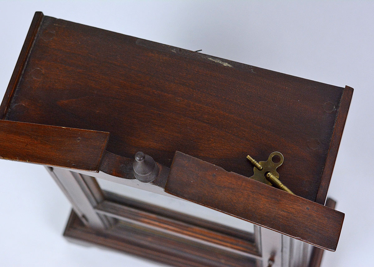 Mantel Clock with Jauch Movement from West Germany