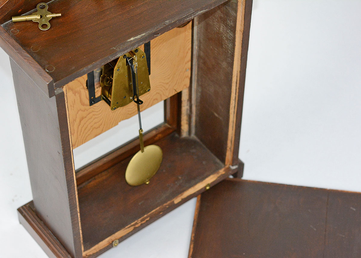 Mantel Clock with Jauch Movement from West Germany