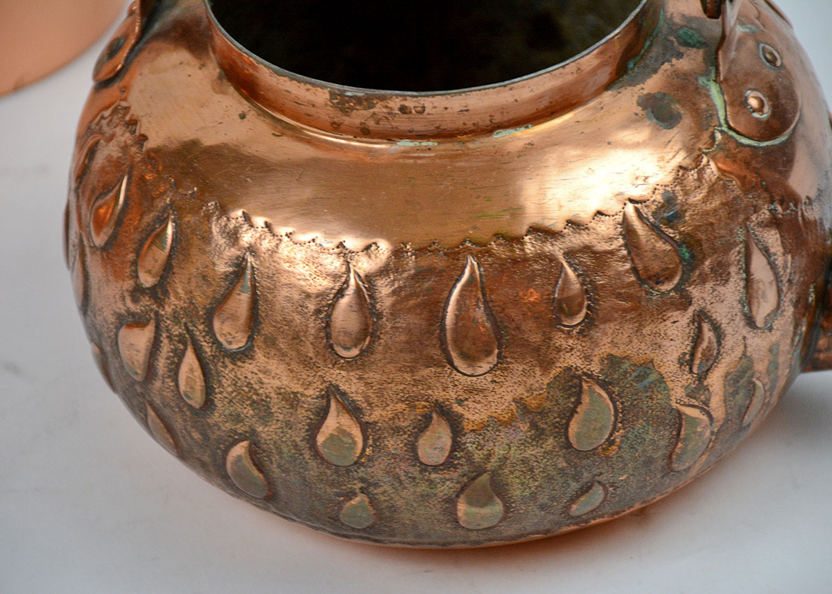 Vintage Copper Teapots