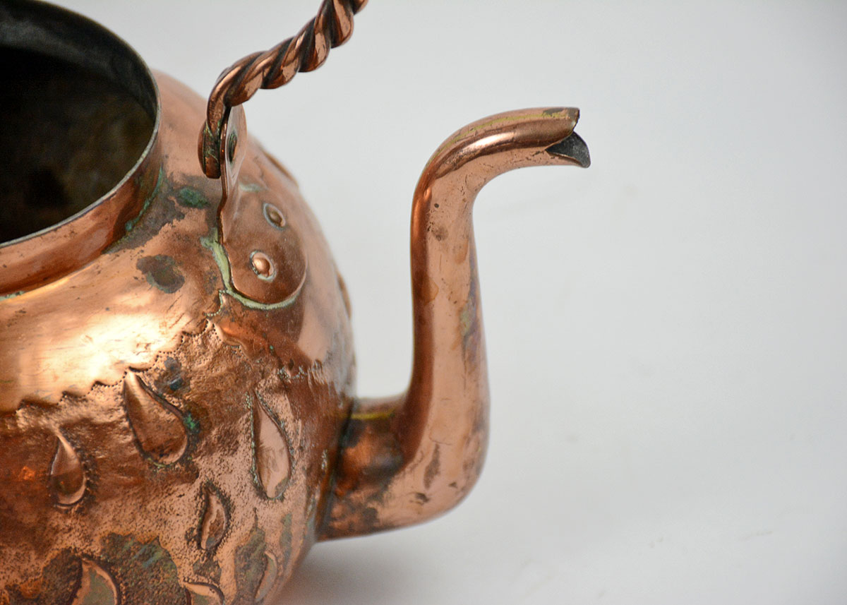 Vintage Copper Teapots