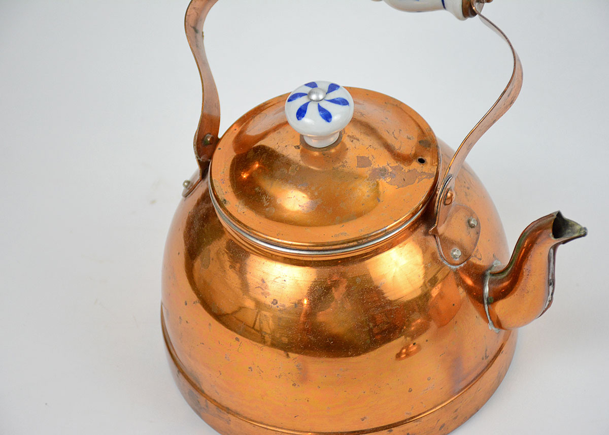 Vintage Copper Teapots