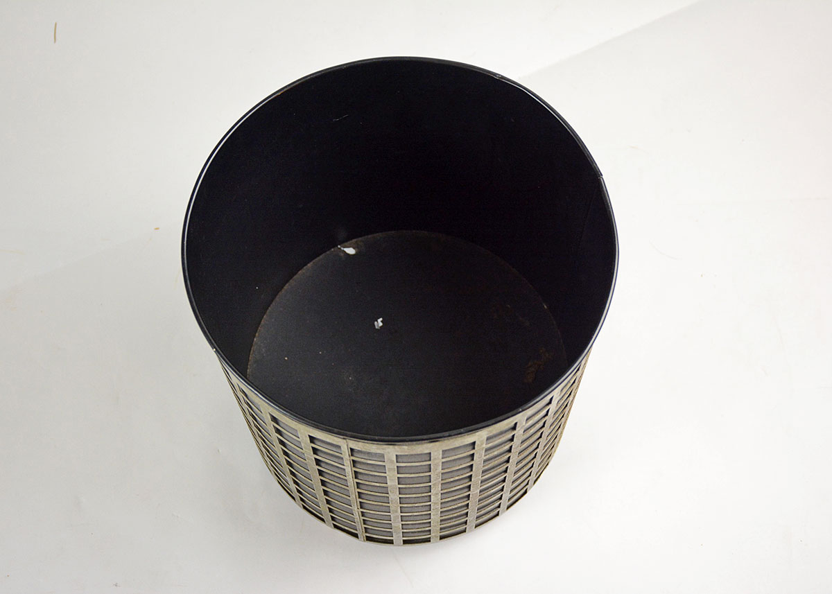 Mid Century Brass Bin