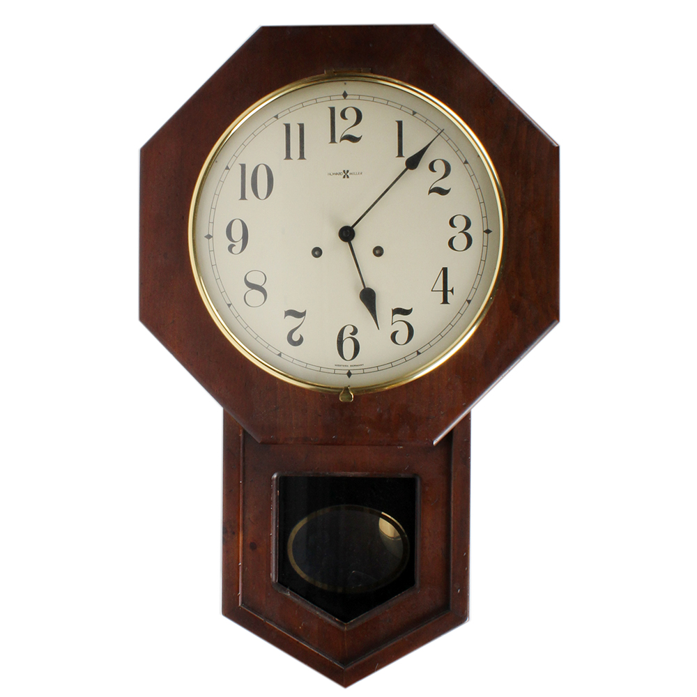 Vintage Howard Miller Regulator Wall Clock