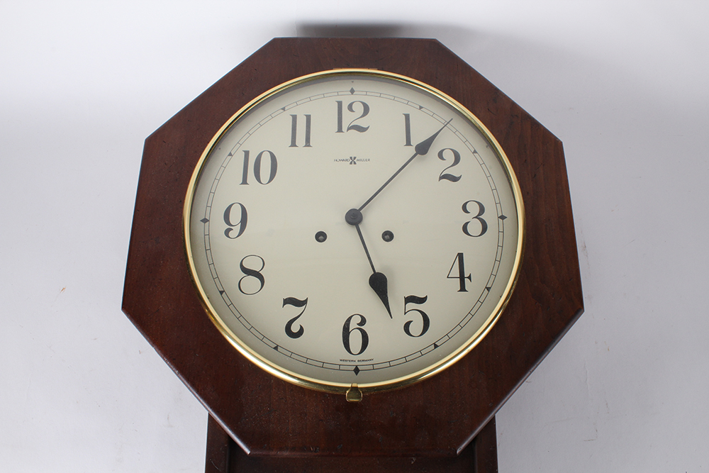 Vintage Howard Miller Regulator Wall Clock