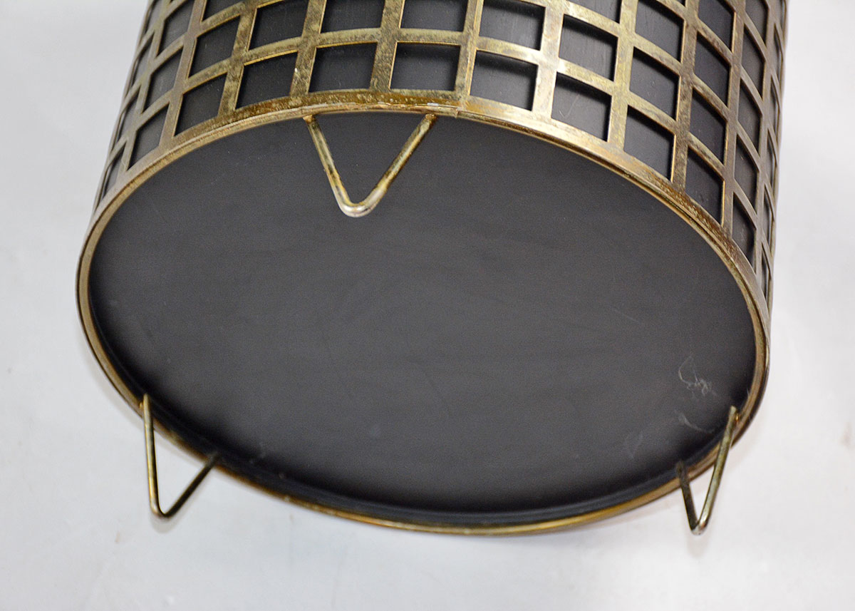 Mid Century Brass Bin