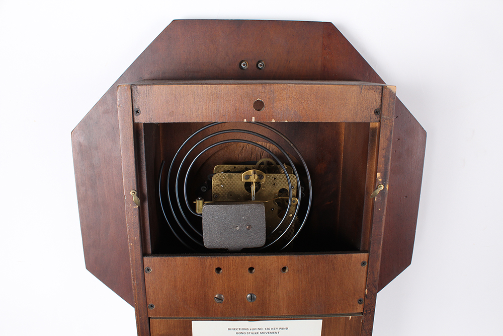 Vintage Howard Miller Regulator Wall Clock