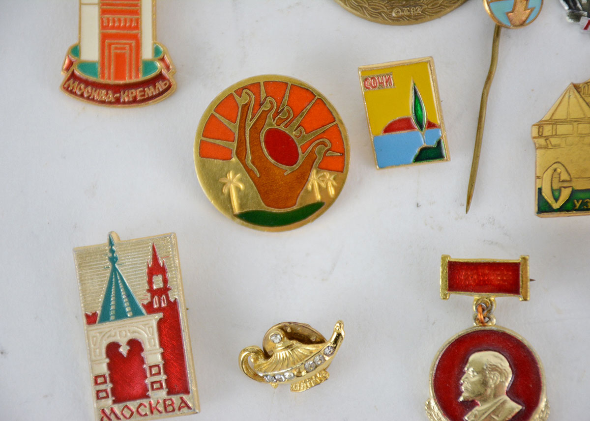 Vintage and Modern International Buttons