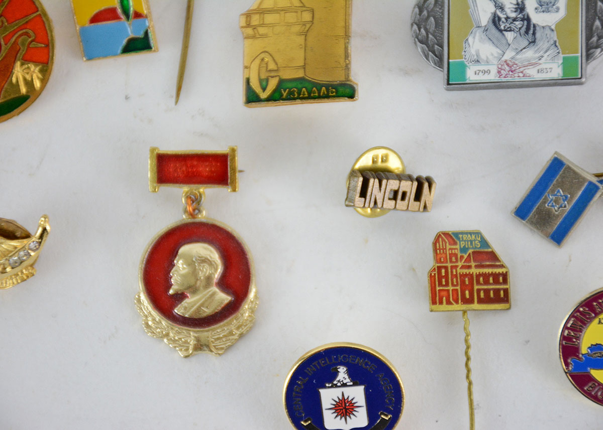 Vintage and Modern International Buttons