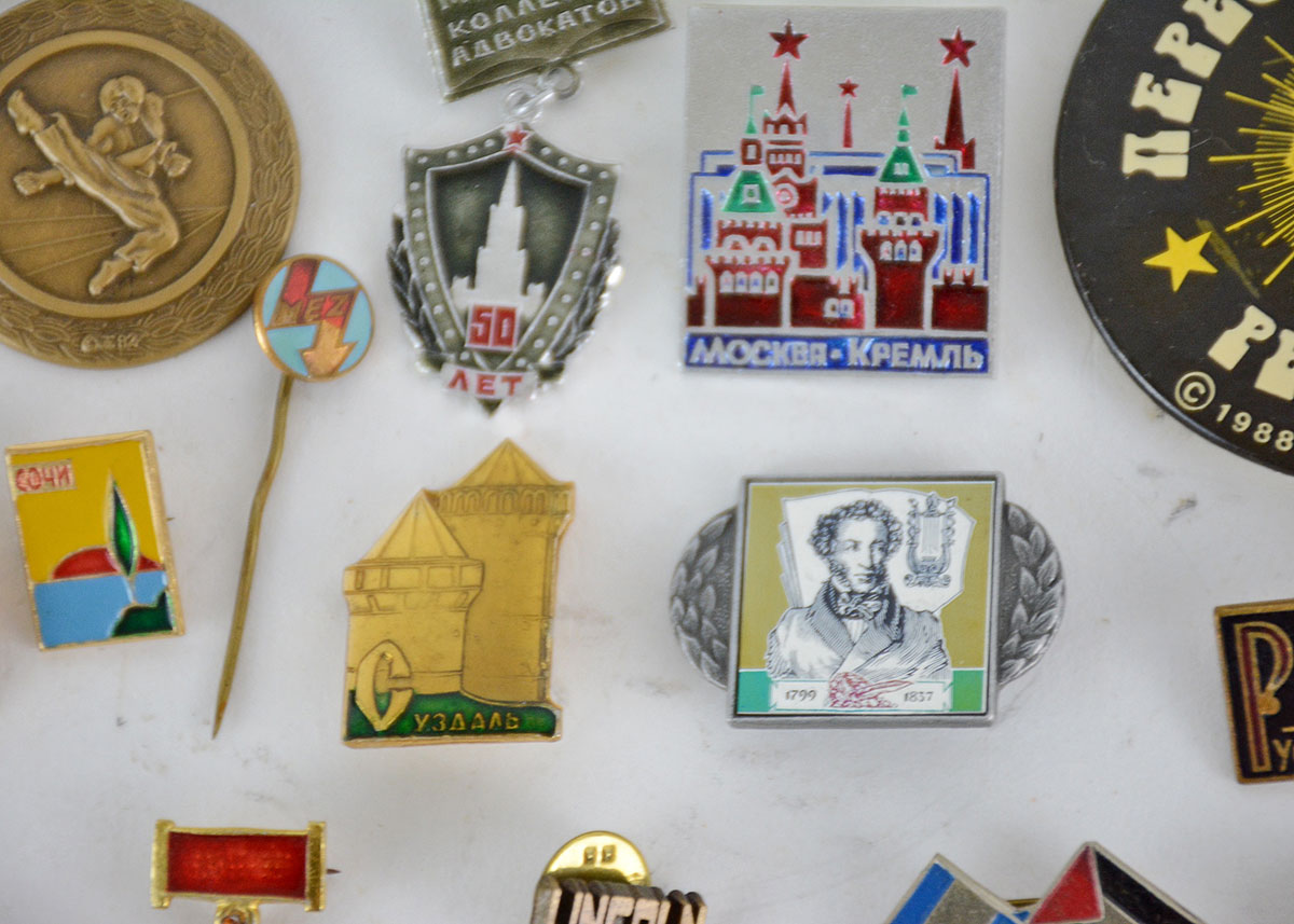 Vintage and Modern International Buttons