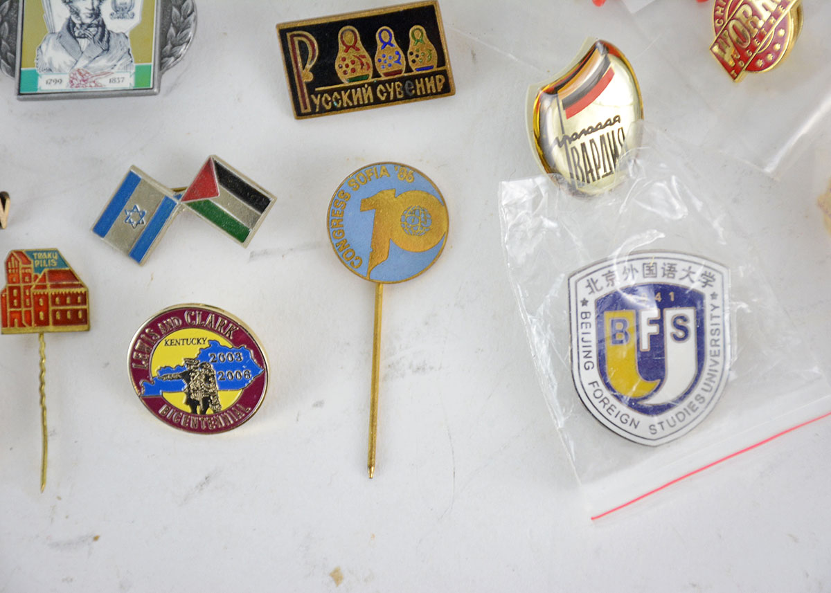 Vintage and Modern International Buttons