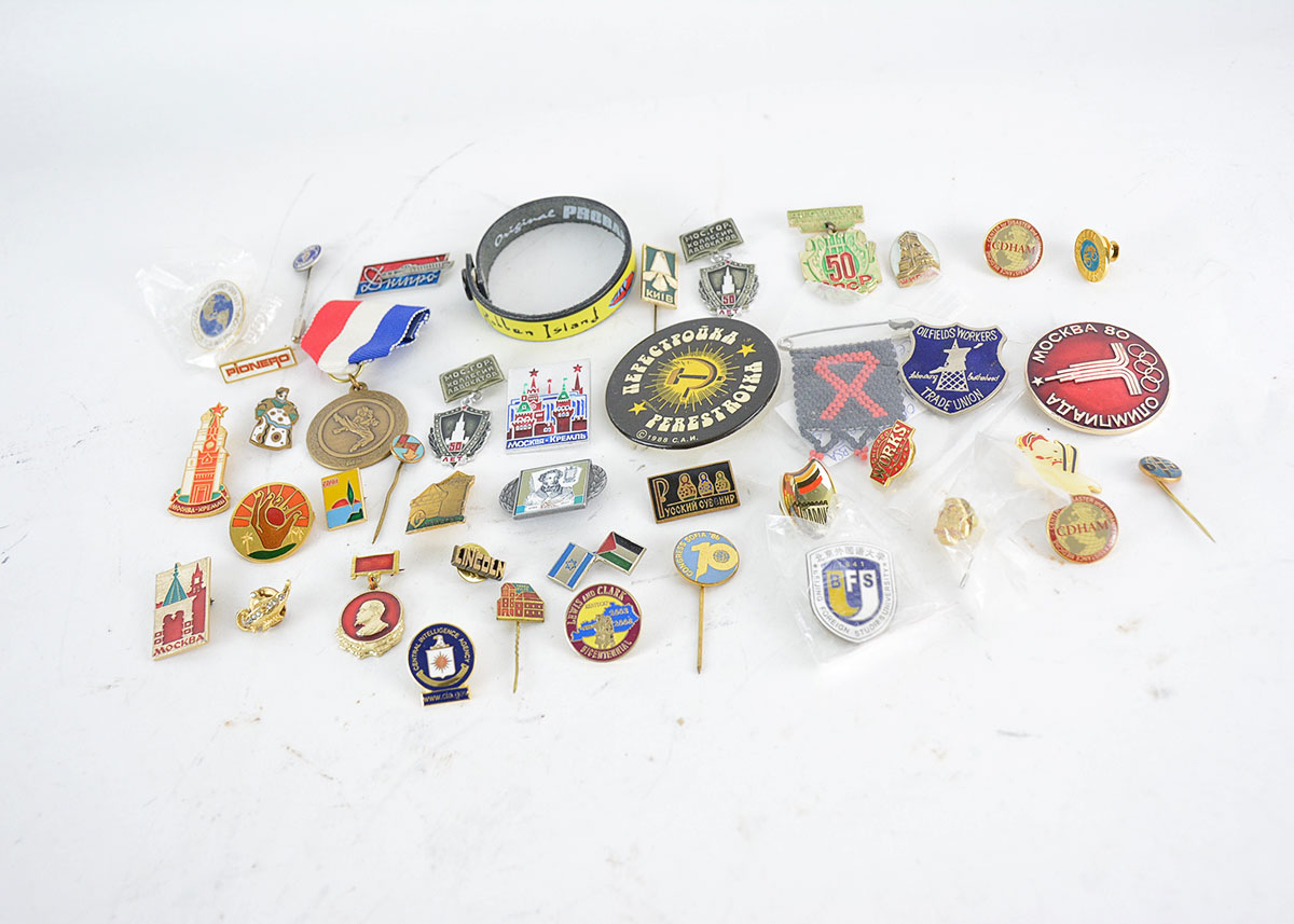 Vintage and Modern International Buttons