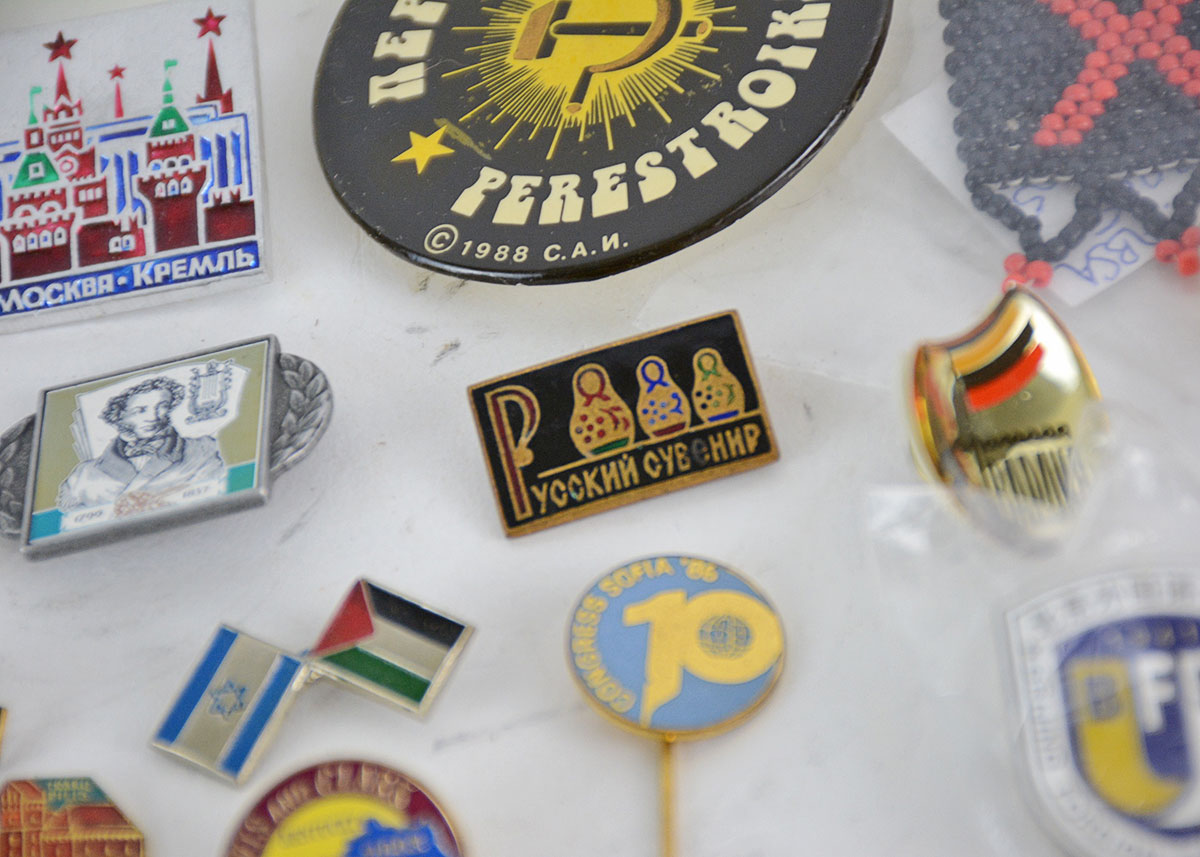 Vintage and Modern International Buttons