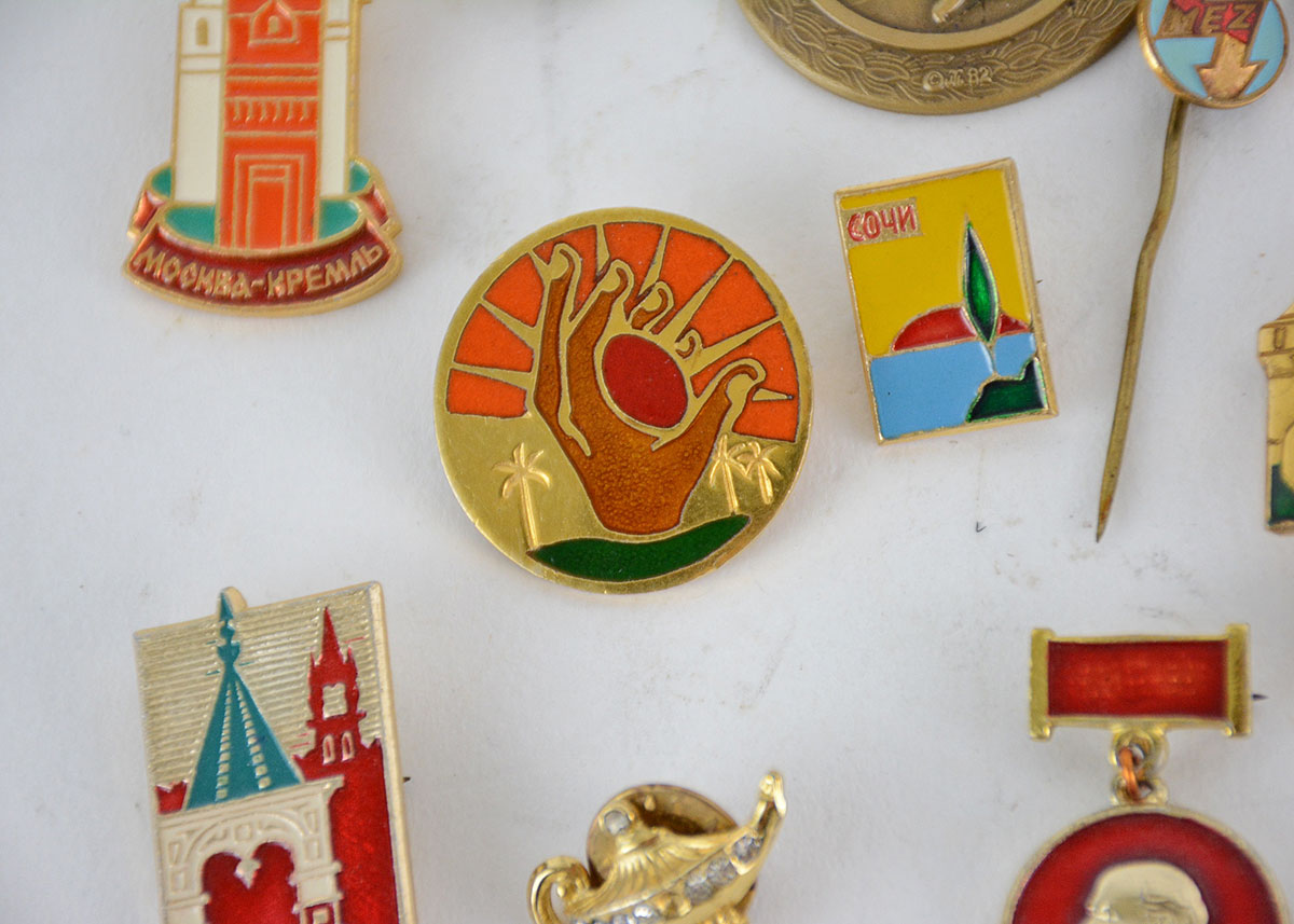 Vintage and Modern International Buttons