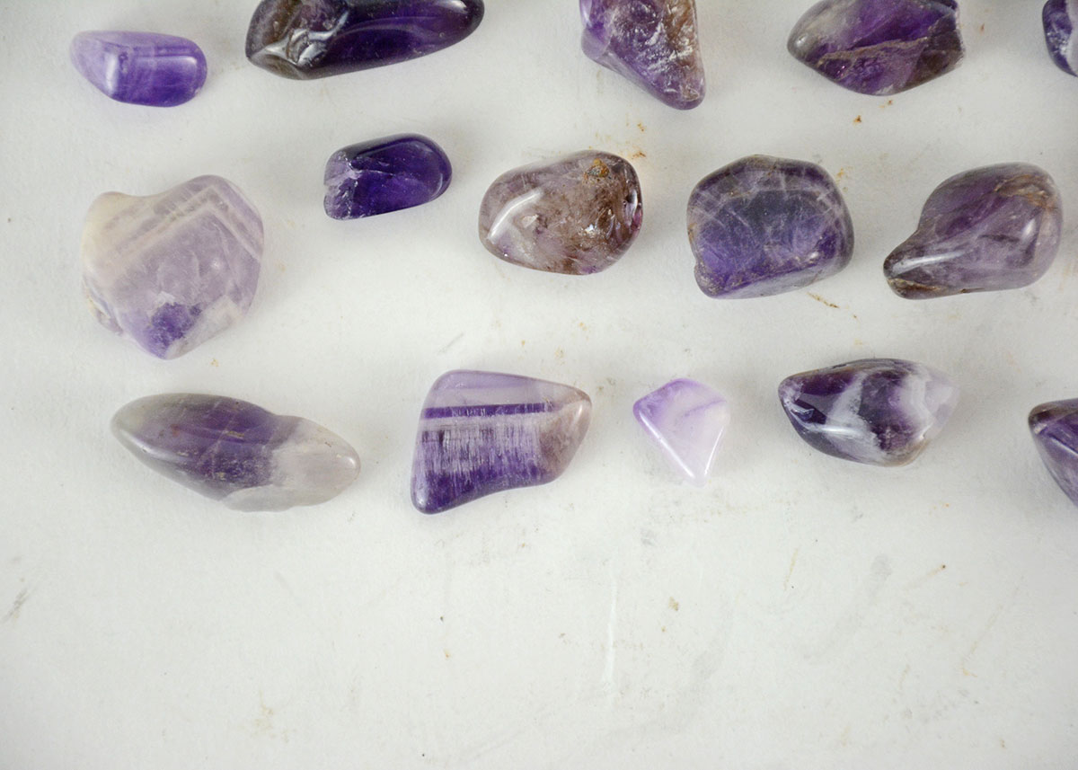 Polished Amethyst Stones