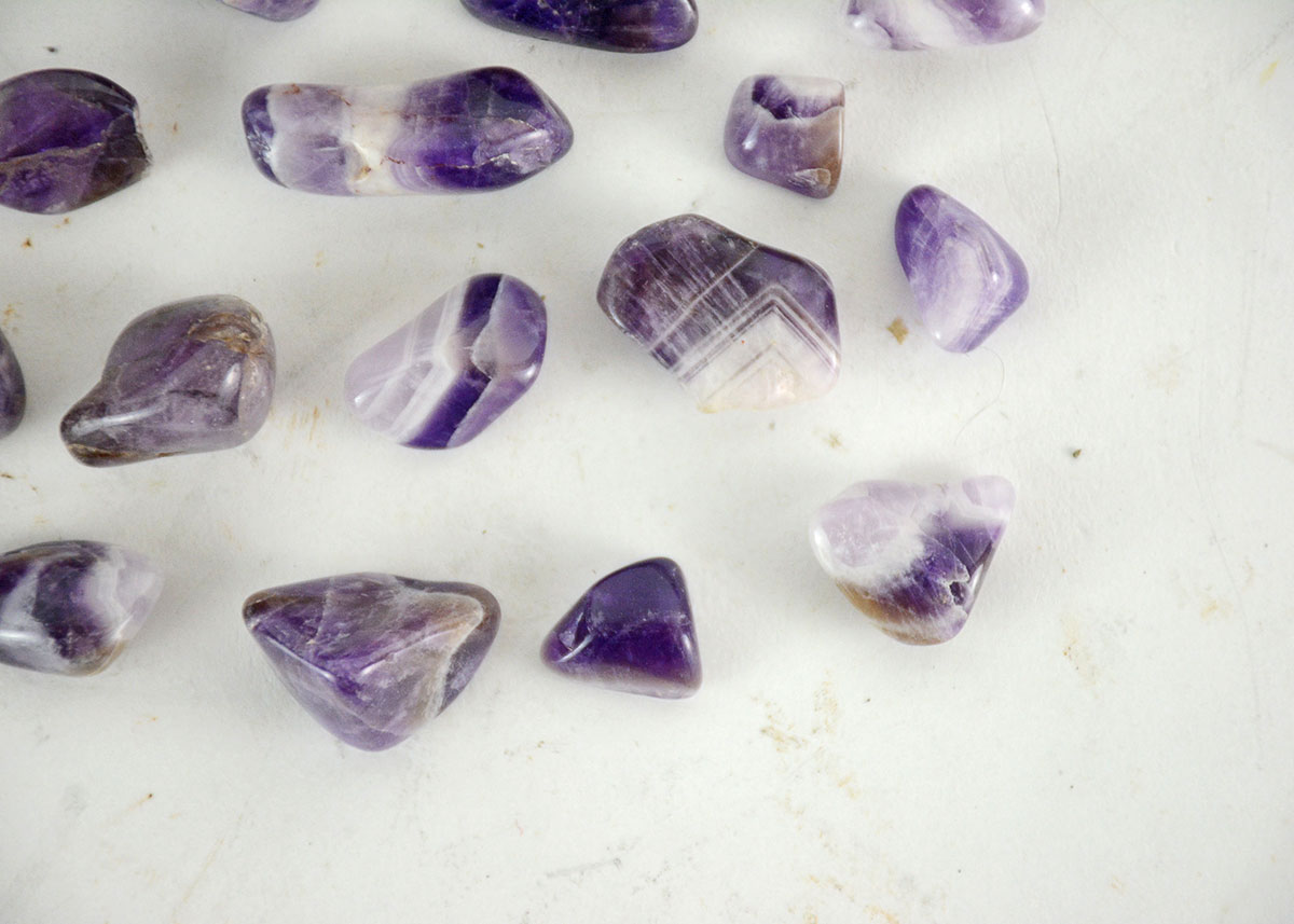 Polished Amethyst Stones