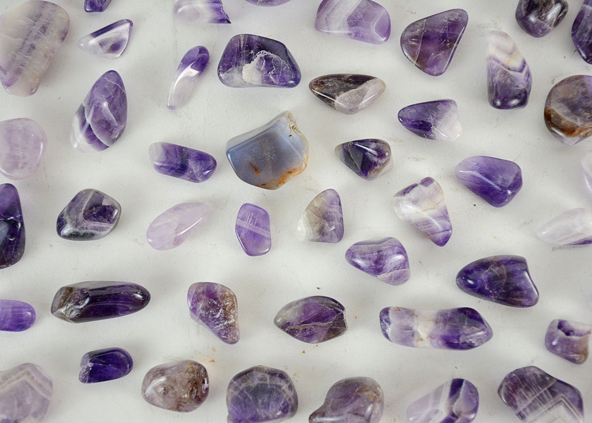 Polished Amethyst Stones