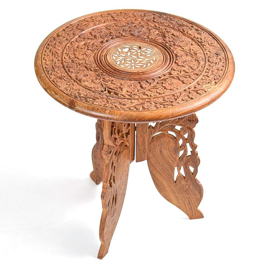 Hand Carved Indian Table