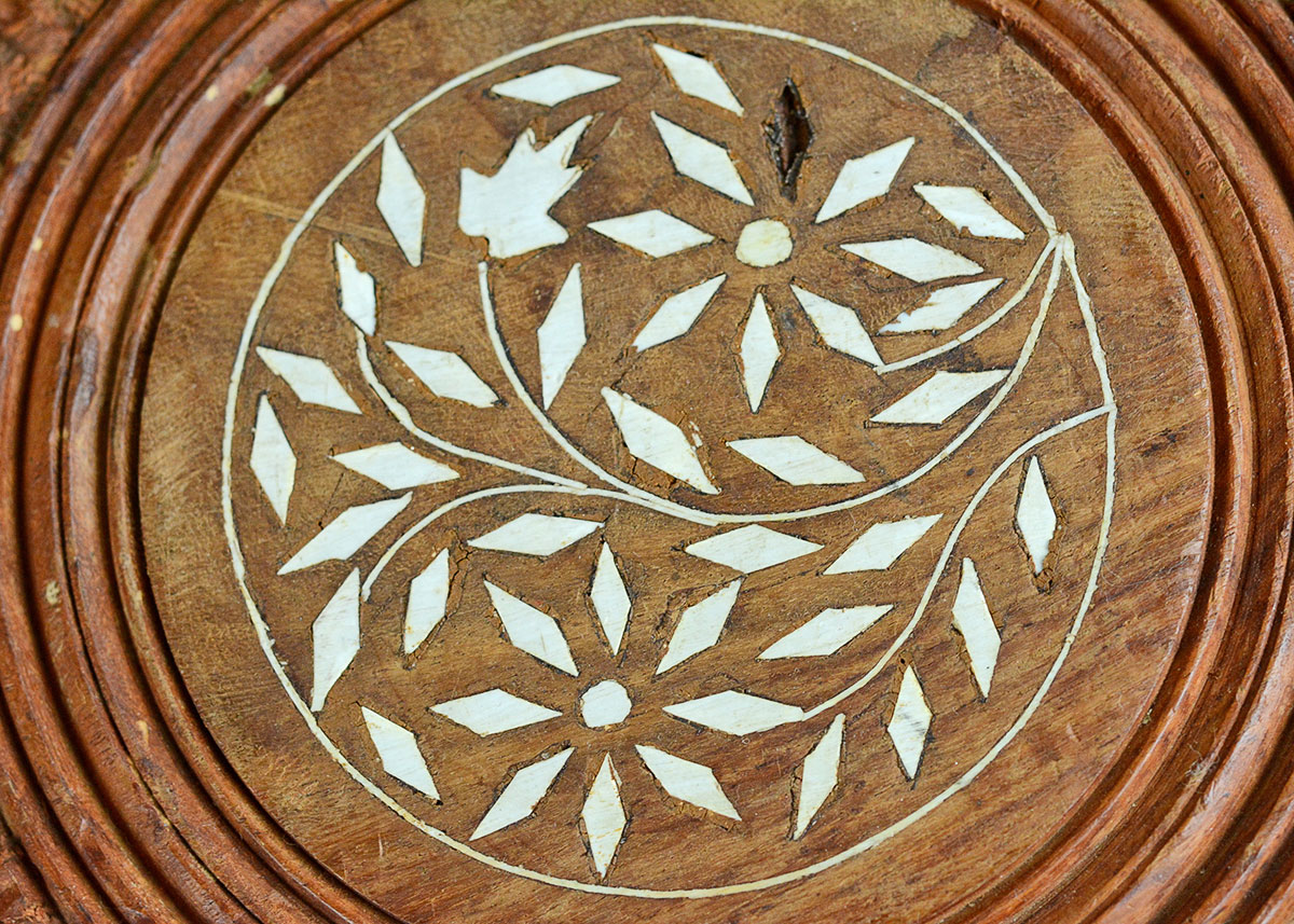 Hand Carved Indian Table