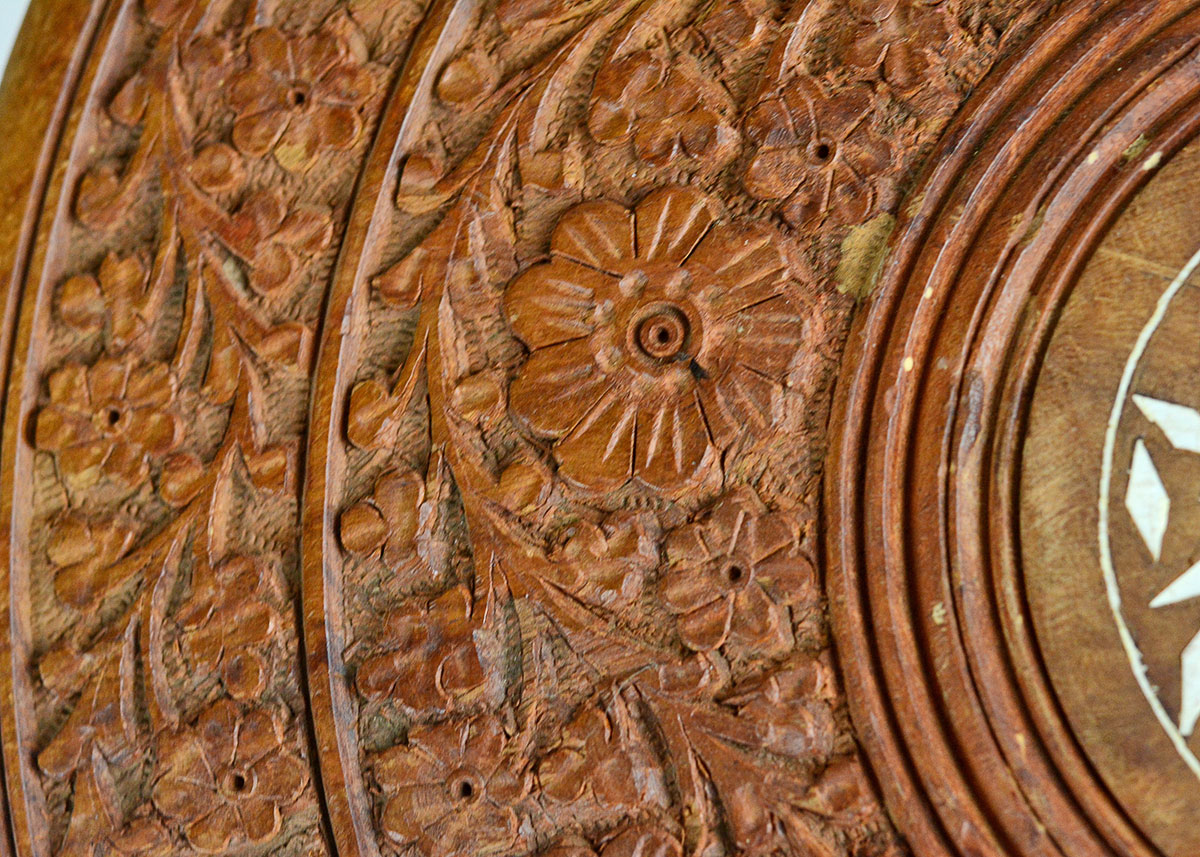 Hand Carved Indian Table