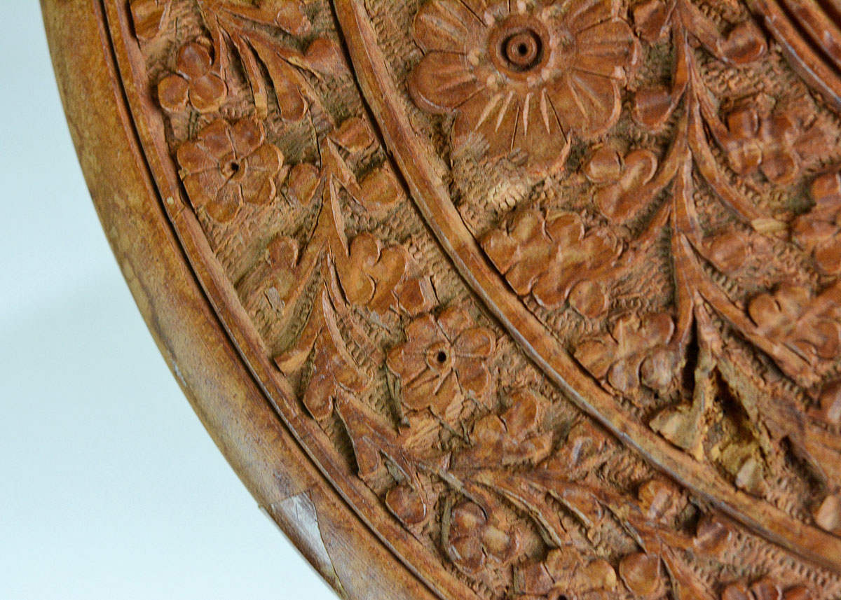 Hand Carved Indian Table