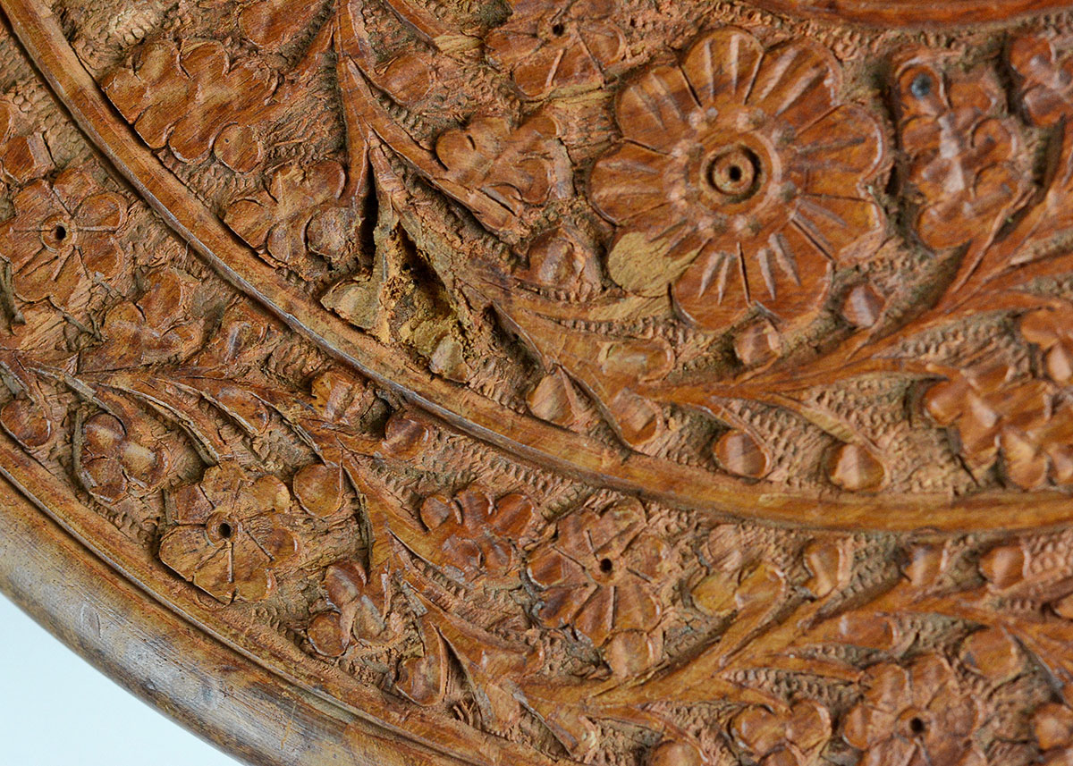 Hand Carved Indian Table