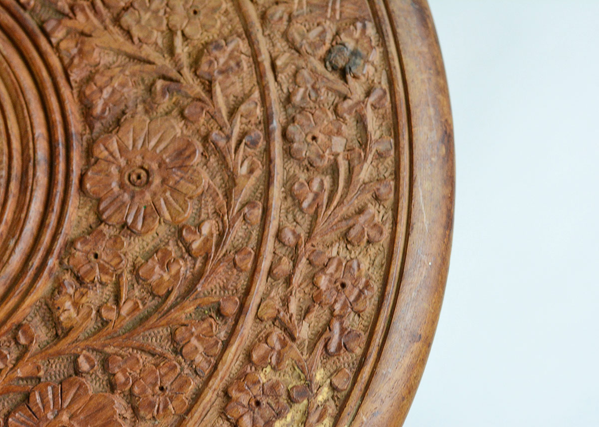 Hand Carved Indian Table