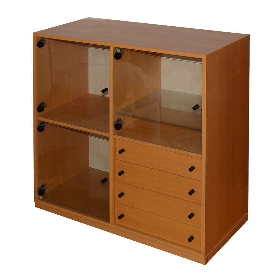 Ikea Glass Front Lighted Display Cabinet