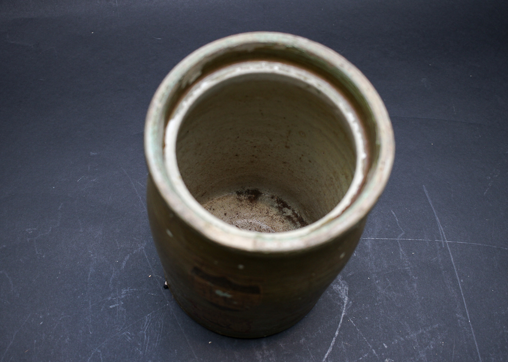 Vintage Stoneware Butter Churn