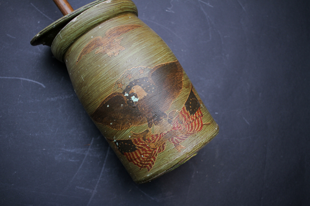 Vintage Stoneware Butter Churn