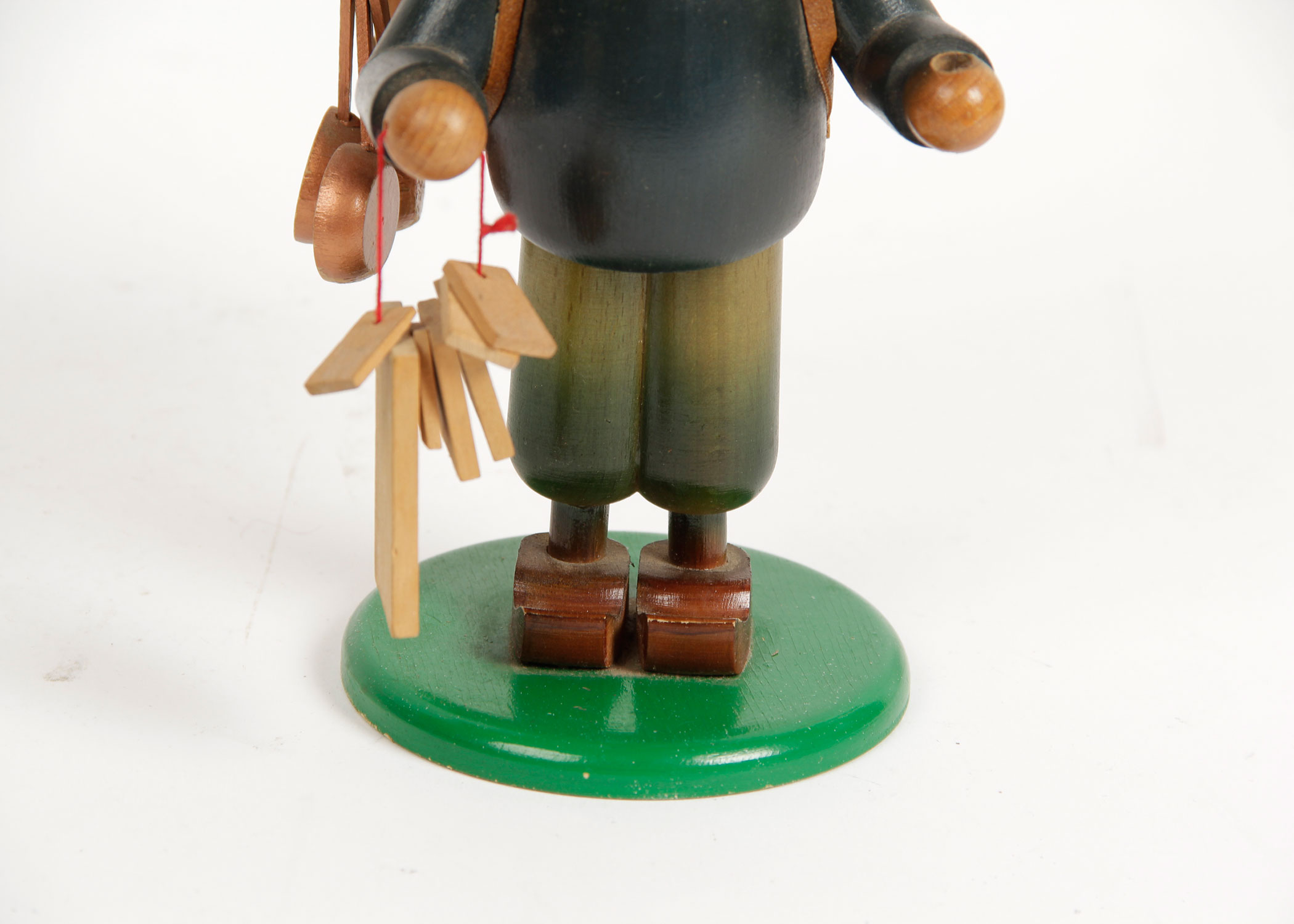 Wooden Steinbach Volkskunst Smoker Figurine
