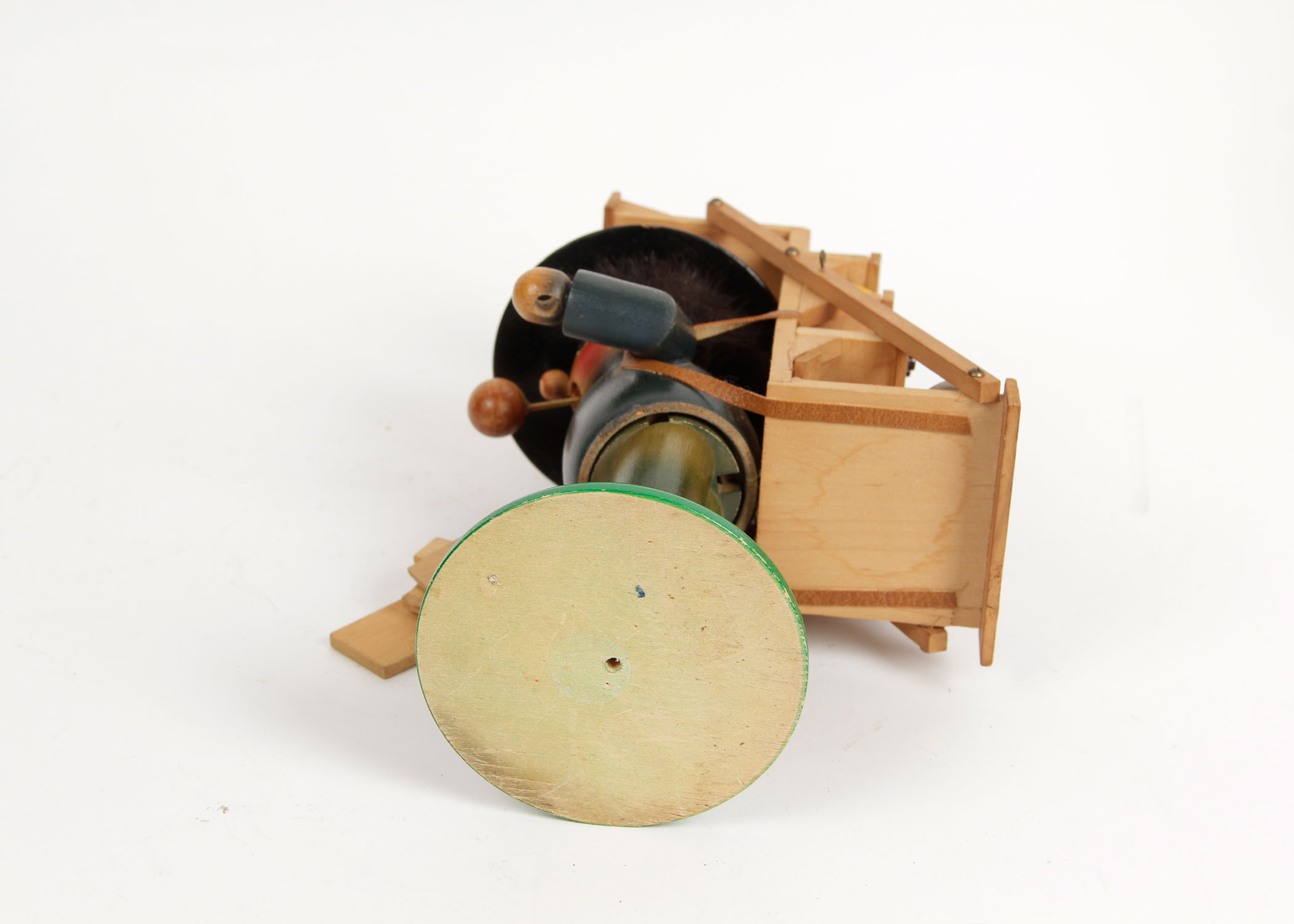 Wooden Steinbach Volkskunst Smoker Figurine