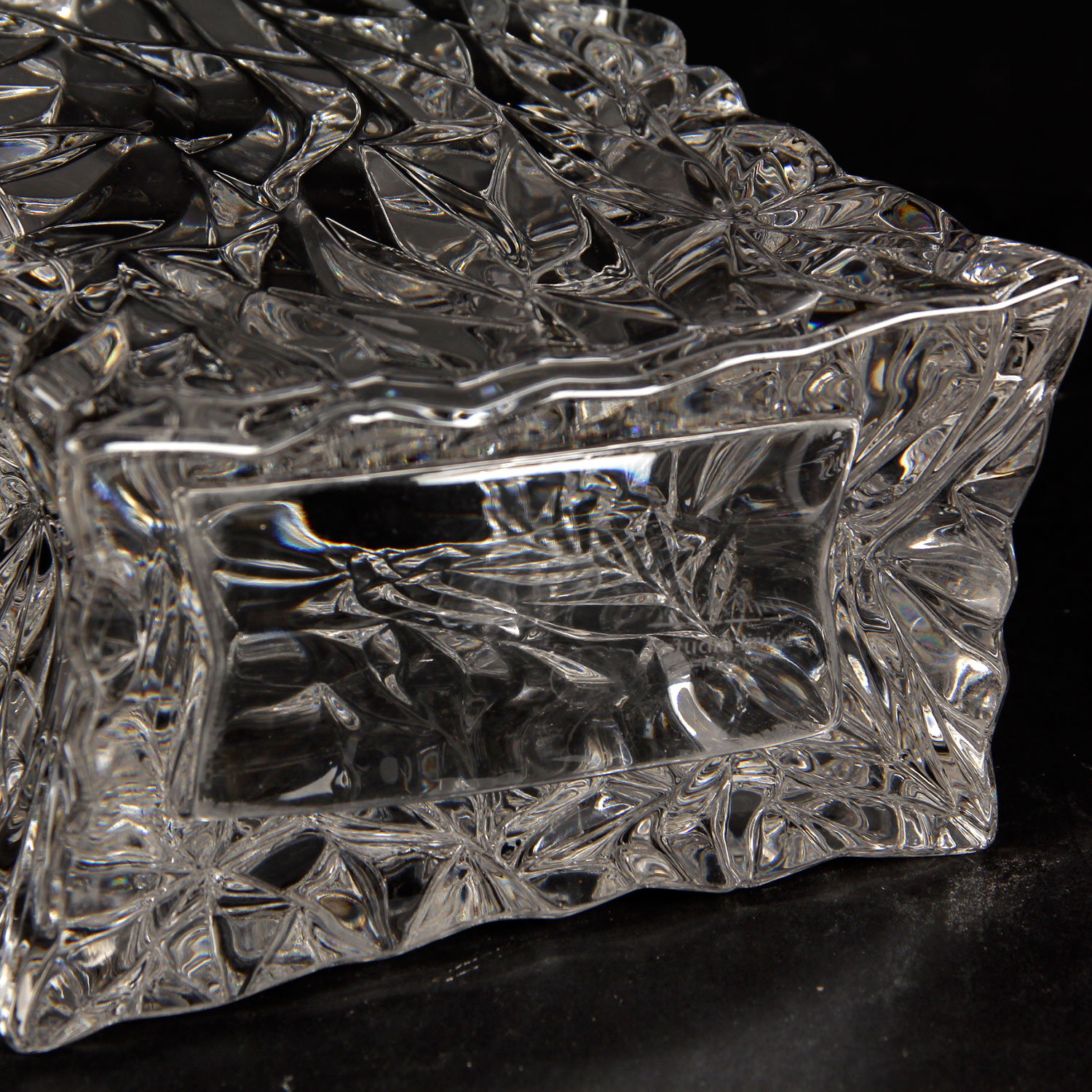 Rosenthal Studio Linie Art Glass Crinkled Bag Vase