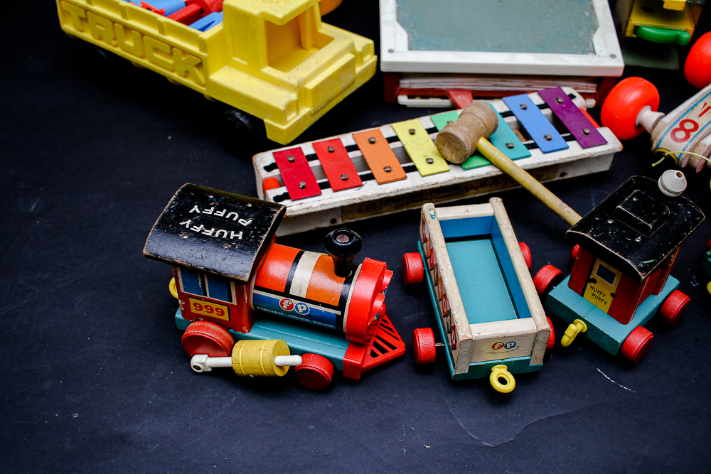 Vintage Fisher Price and Mattel Toys