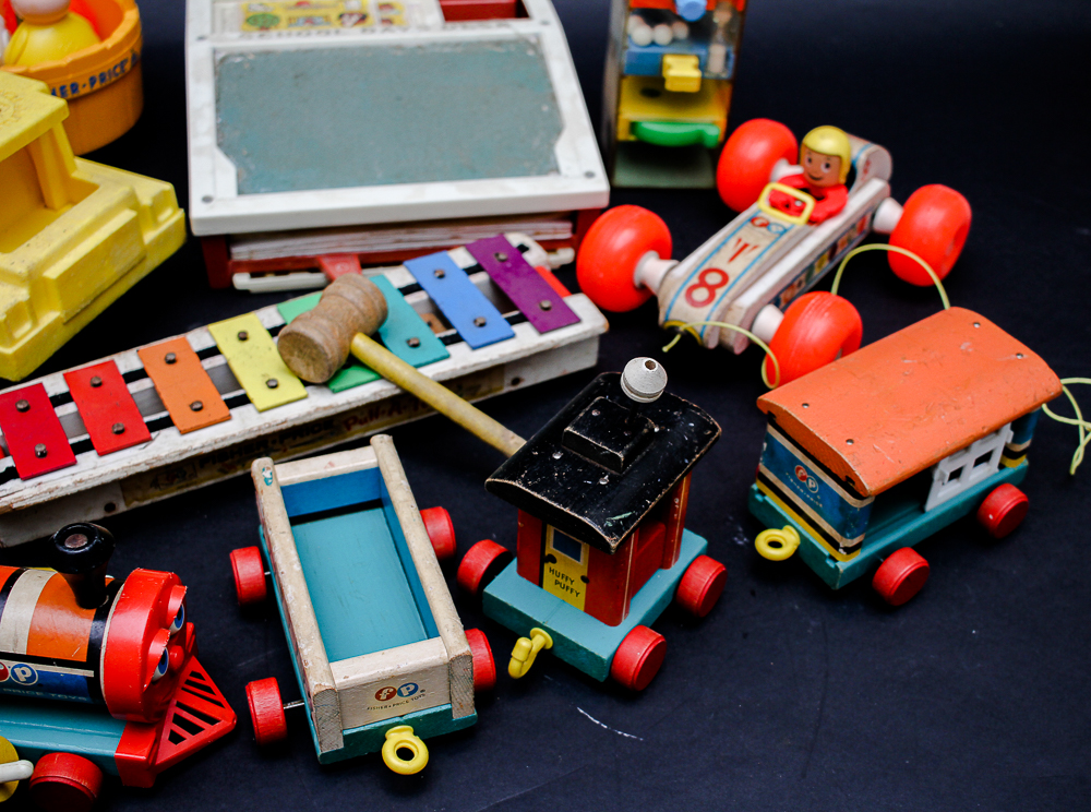 Vintage Fisher Price and Mattel Toys