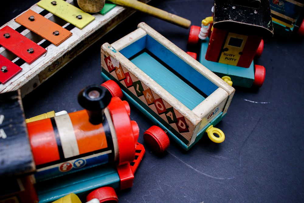 Vintage Fisher Price and Mattel Toys